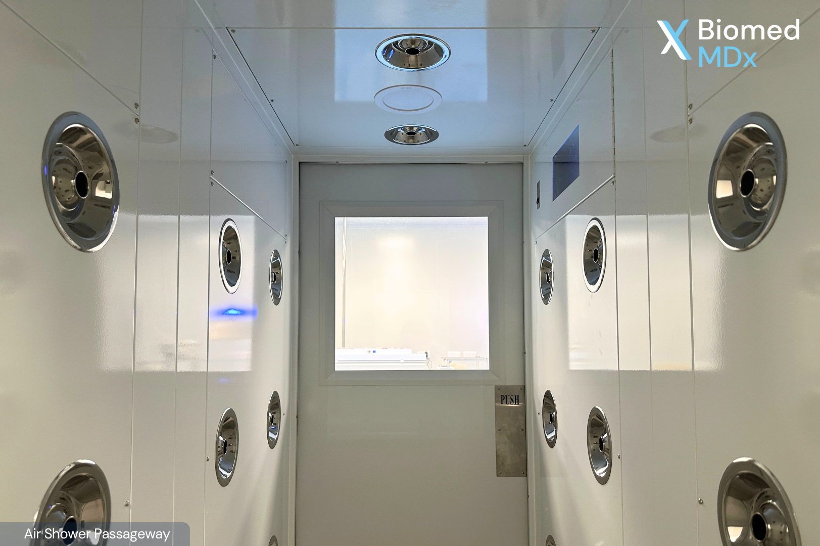 Air Shower Passageway